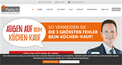 Desktop Screenshot of moebel-petsch.de
